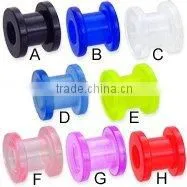Fashion Acrylic Flesh Tunnel Body Piercing Jewelry