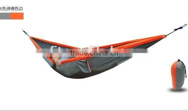 High Quality Factory Customize 2 Person Outdoor Camping 210T Ripstop Nylon Parachute Portable Hammock photo-4