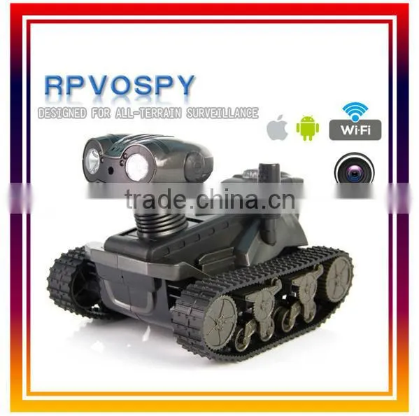 4-CH Wi-Fi Android/iOS Remote Control Wifi Camera RC Tank
