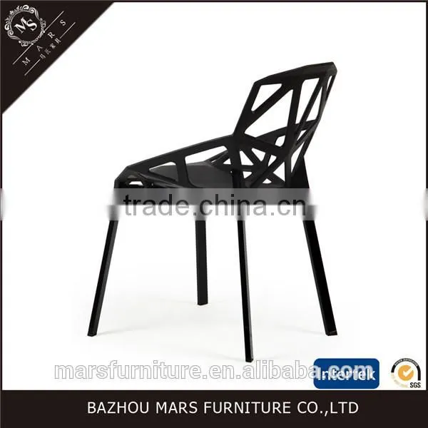 Modern Design pp Material Fast Food Restaurant Chairs photo-3