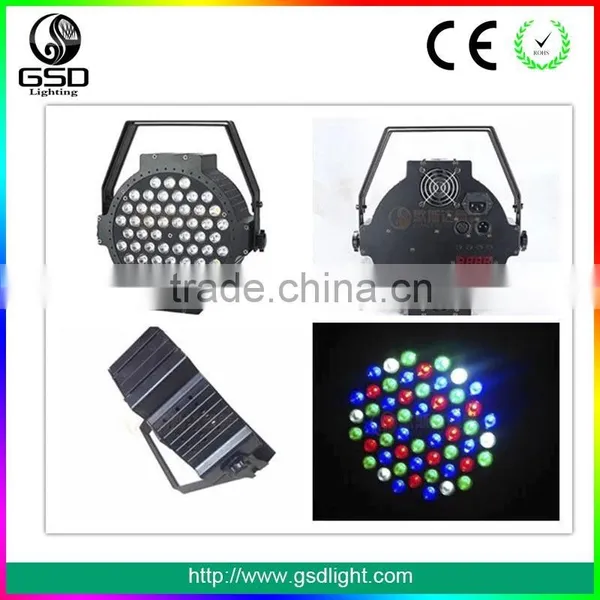 54pcs 3W Flat Par Designer Decorative Dmx Lighting photo-2