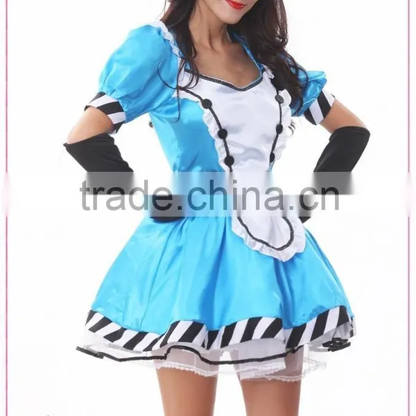 Wholesale Ladies Halloween Costumes Alice in Wonderland Sexy Cosplay Costume photo-4