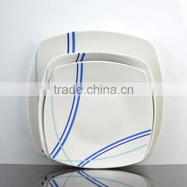 2016 Hot Selling Wholesale White Hotel Restaurant Porcelain Dinner Set Dinnerware photo-6