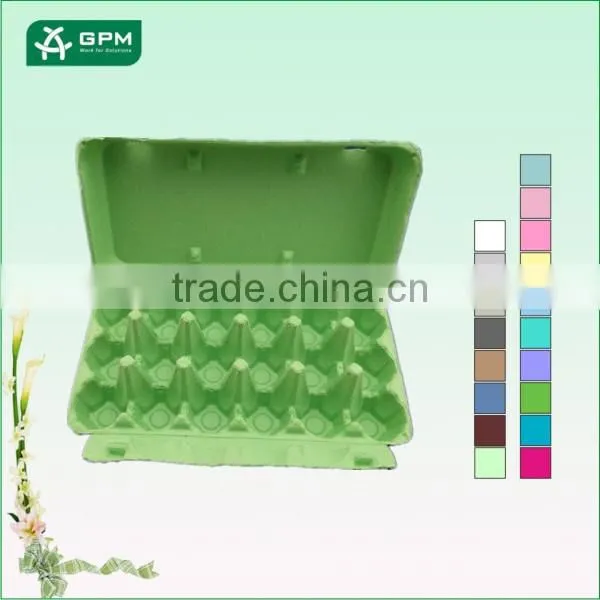 Hot Selling Shock-proof 18 Eggs Recycled Cardboard Molded Paper Egg Crate photo-2