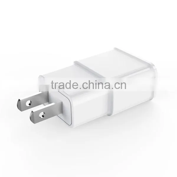 Dual Ports USB 5V Fast Charging Portable Travel Power Charger photo-2