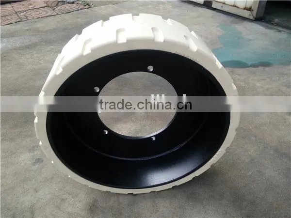 Good Wear Resistance Front Carrier Tires 410x130 Used for Special Vehicles Car photo-2