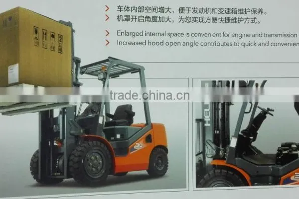 China Top1 Manufacturer HELI New H3 Series Gasoline 3 Ton Forklift Truck Price photo-6