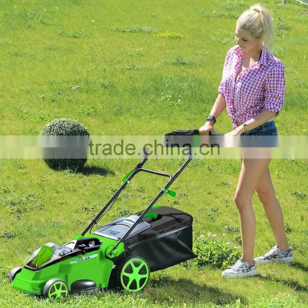 Wintools 36v Cordless Rechargeable Lithium-Ion Battery-Powered Lawn Mower photo-2