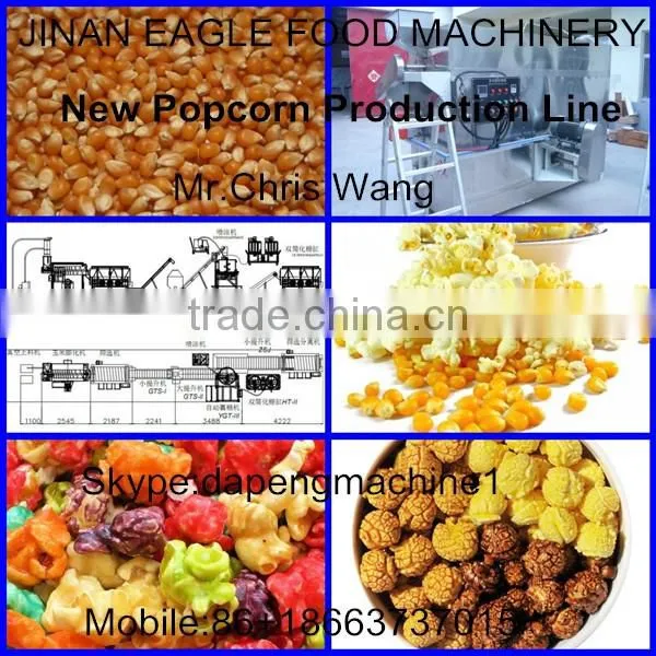 Continuous Automatic Popcorn Machine/Production Line photo-3