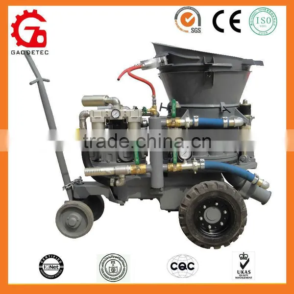GZ-5A Air Motor Anti-explosion Dry Shotcrete Spray Concrete Gunite Machine photo-2
