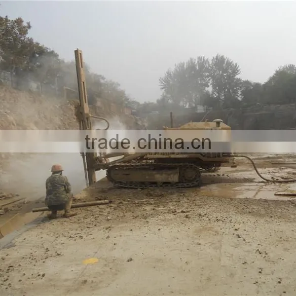 Z138YA Middle Air Pressure Crawler DTH Drill Machine For Open Mining photo-6