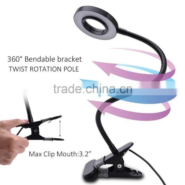 Hot Selling Led Grow Light for 10W Dimmable Clip Desk Lamp With 360 Flexible Gooseneck for Greenhouse Organic Organizer photo-4