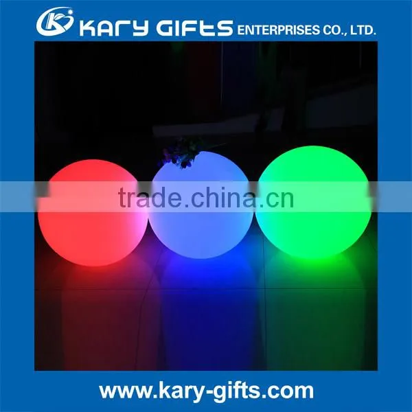 Rechargeable Colorful Changing Flashing Light LED Growing Round Balls photo-2