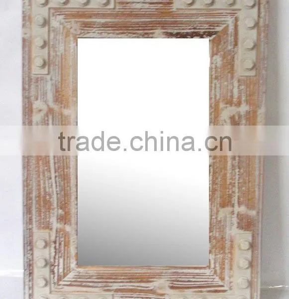 2016 Distressed Mirror Frame Wooden Mirror Frame photo-6
