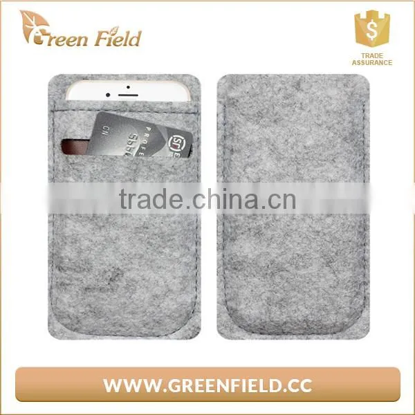 New Felt Wallet Phone Bag for Mobile Phone photo-3