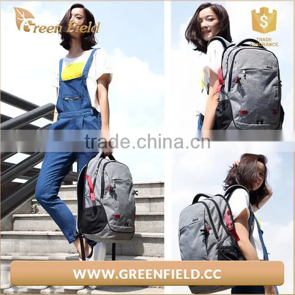 2017 New Fashion Canvas Business Laptop Backpacks Supplier photo-6