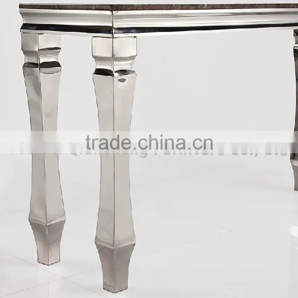 Black Marble Top Console Table for Hotel photo-4