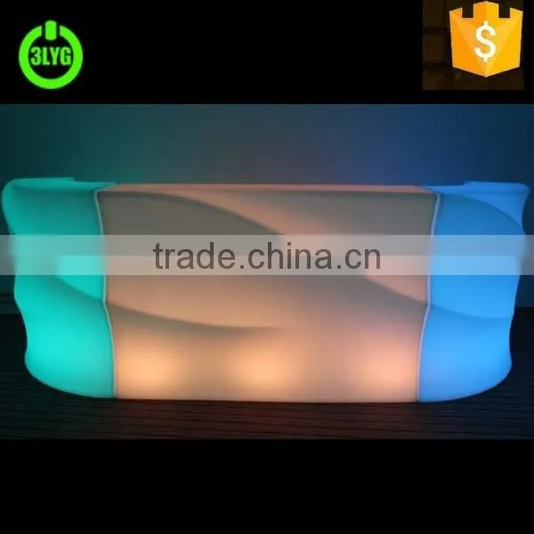 2015 Newest Acrylic Material Illuminated Led Table and Chair for Events photo-6