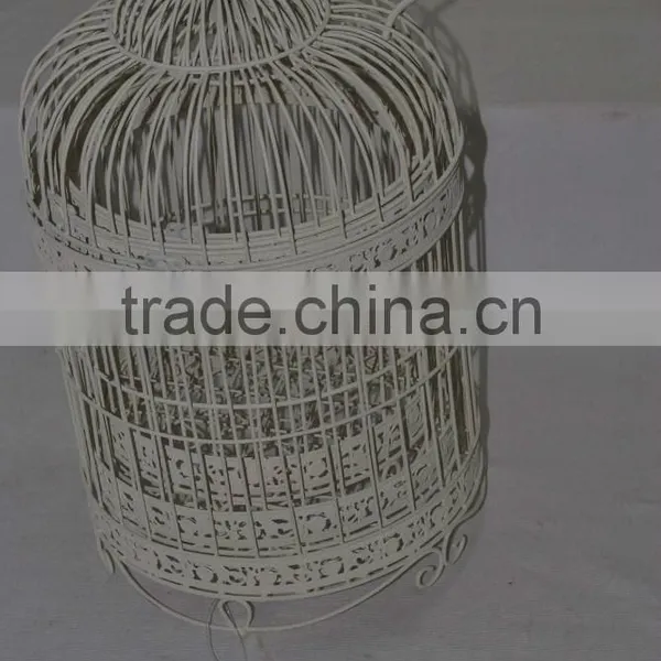 Big Round White Birdcage photo-2