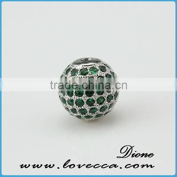 Hot!!! Copper Globe Pendant Necklace With Fashion Micropave Setting Pendant for Woman photo-2