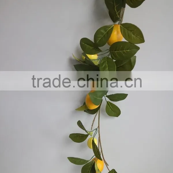Artificial Lemon Garland With Lemon Fruits photo-3
