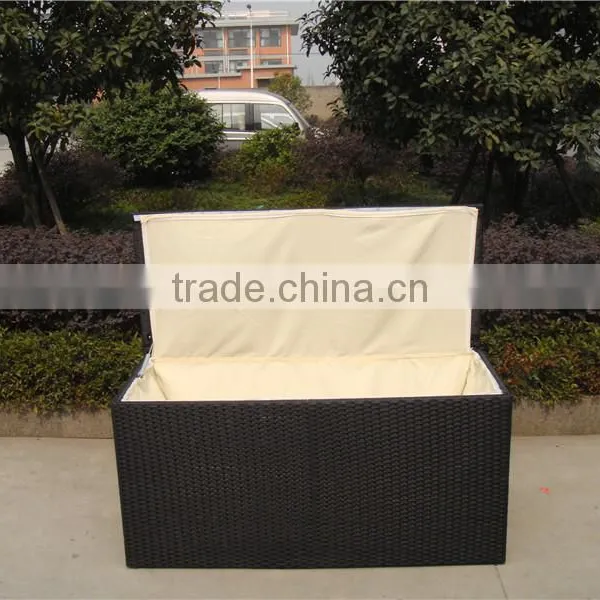 Cheap Alumi Garden PE Rattan Storage Boxs With Air Pump photo-2