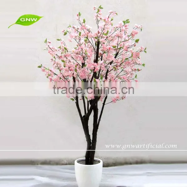 GNW BLS031 Wedding Table Tree Centerpieces Pink Cherry Flower Bonsai Indoor Use