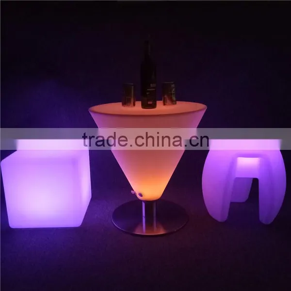 Bar Table Specific Use and Commercial Furniture General Use LED Furniture for Events for Sale photo-3