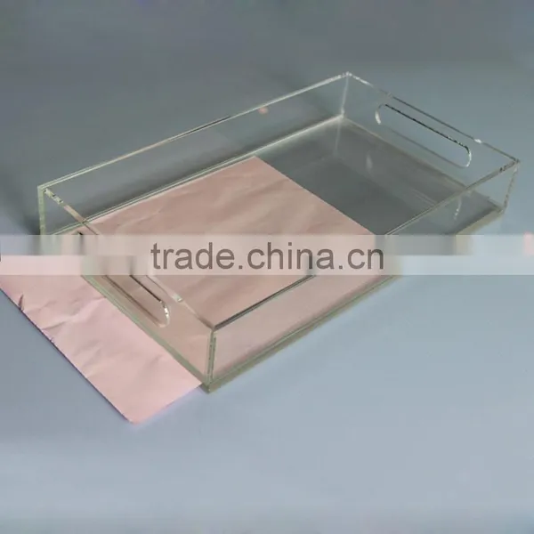 OEM Clear Acrylic Insert Paper Tray for Office Storage photo-6