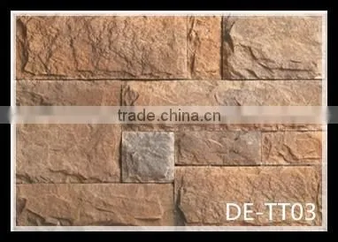 2015 High Quality Exterior Wall Cap Cultured Stone Veneer Walls Panels photo-2