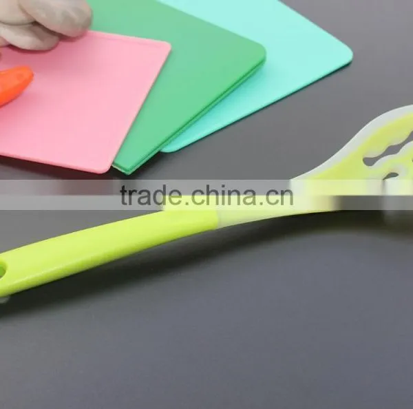 CK-3122 Food Grade Heat Resistant 6pcs Untensil Kitchen Tool Sets Silicone Covered Nylon Utensil Cooking Tool Set With PP Handle photo-5