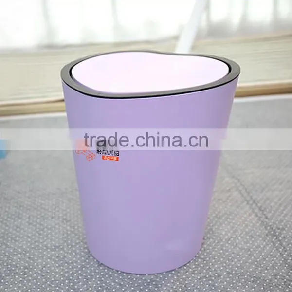 L00118 2017 New Design High Quality Plastic Trash Bin, Plastic Recycle Bin Heart Shape photo-5