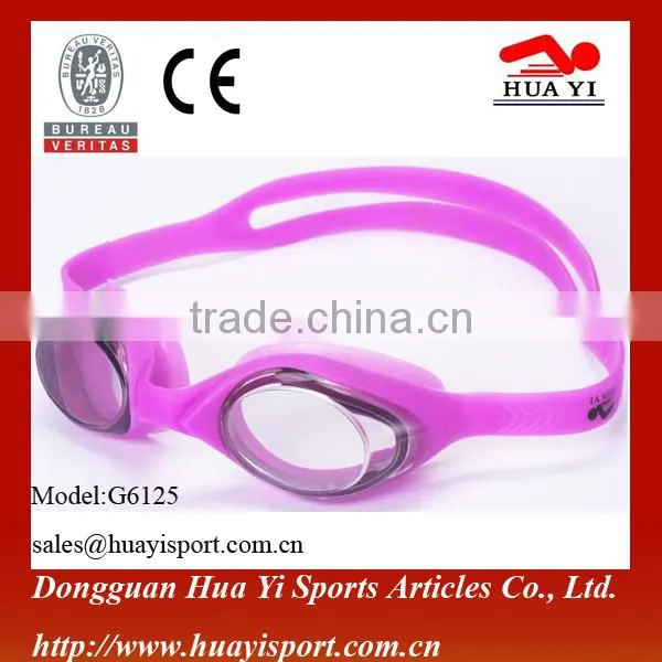 Silicone Gaskets Soft Headstrap Waterproof Swimming Goggles photo-4