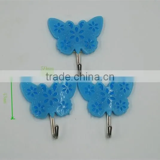 Best Saling Butterfly Pattern Decorative Animal Wall Hooks photo-5