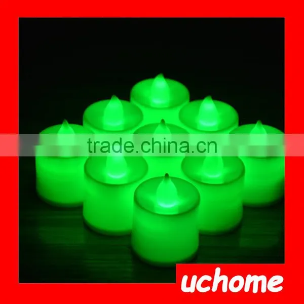 UCHOME LED Electronic Candle Light Colorful Flash Candle Light Romantic Colorful Small Night Light Wedding Candles photo-3