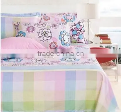 Cotton Dormitory Single Cotton Double Simple Single Sheets Cartoon Flat Sheets photo-2