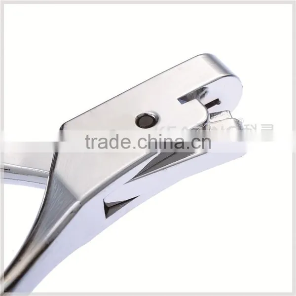 Metal Pattern Notcher Punching Hole ( 1/4'' * 1/16 '' ) Overall Casting Alloy Notcher # 45N-C photo-3
