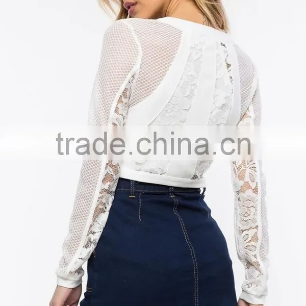 2016 Best Selling New Style Women Lace Jacket Wholesale photo-5