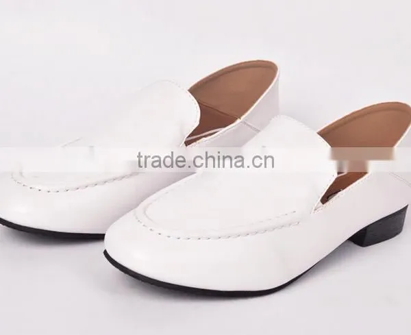 GZY Fashion Black Color Patent pu Women Shoes With Removable Heel photo-3
