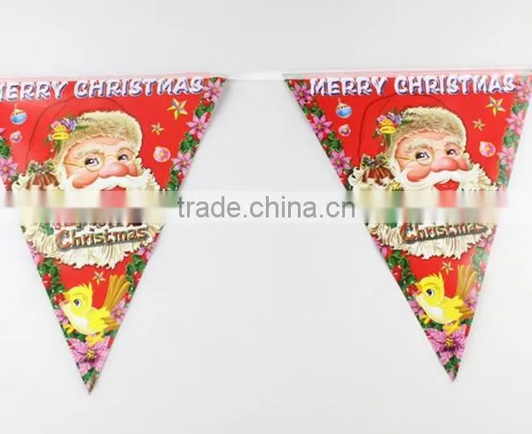 HFR-T310 Christmas Christmas Hanging Flag Wholesaler Christmas Decoration photo-3