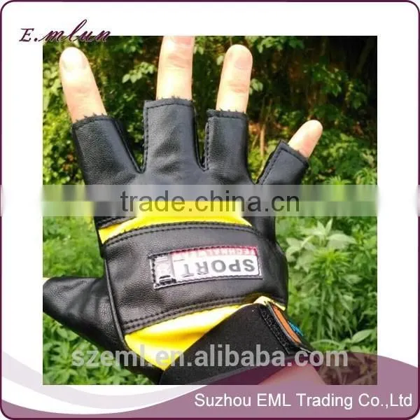 New Outdoor Sports Protective Gloves PU Leather Gloves Ride Bicycle Gloves photo-4