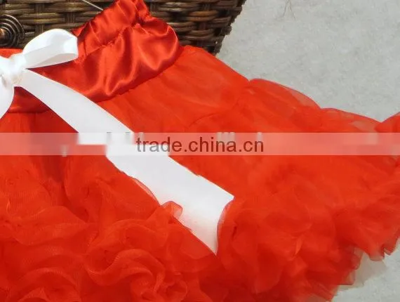 Christmas Baby Party TuTu Skirts Girls Puffy Tulle Pettiskirts photo-5