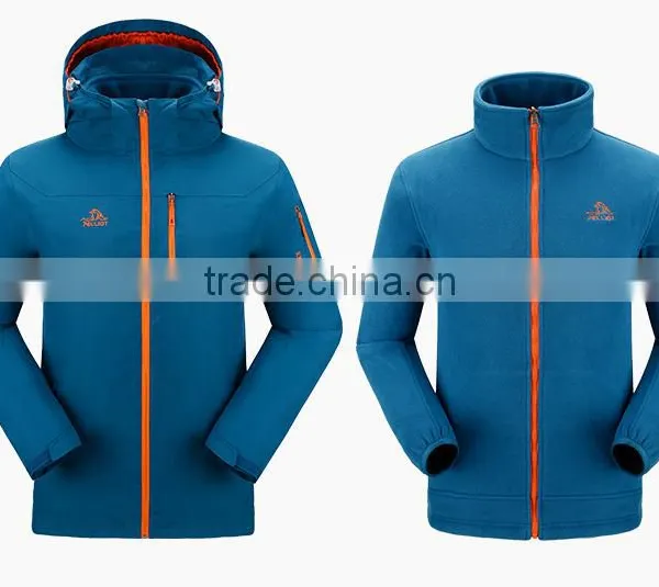 Factory Price OEM Outdoor Apparel Mens 3 in 1 Windproof Winter Jackets photo-2