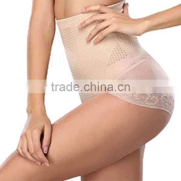 2017 Latest Plus Size Cheap Booty Underwear Panty Butt Lifte High Waist Seamless Panty photo-4