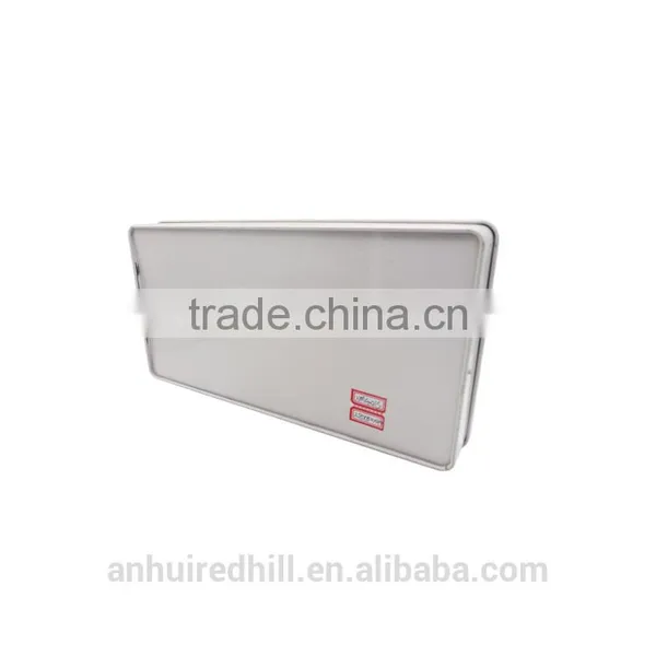 High Quality Custom Logo Rectangle Empty Tin Can photo-3