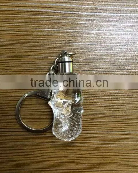 Crystal Singapore Merlion Model With LED Keychain For Souvenirs Gifts KJJ-02 photo-3