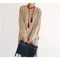 Fashion New Rope Braided Belt With Tassels Rope Scarves