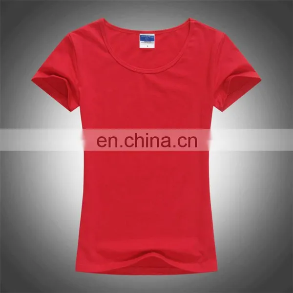Factory Supply Excellent Quality Ladies' T-shirt With Many Colors photo-2