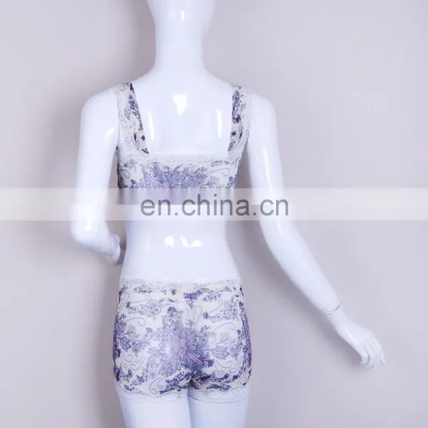 China Wholesale Moder Stylish Hot Girl Flower Print String Panty photo-4
