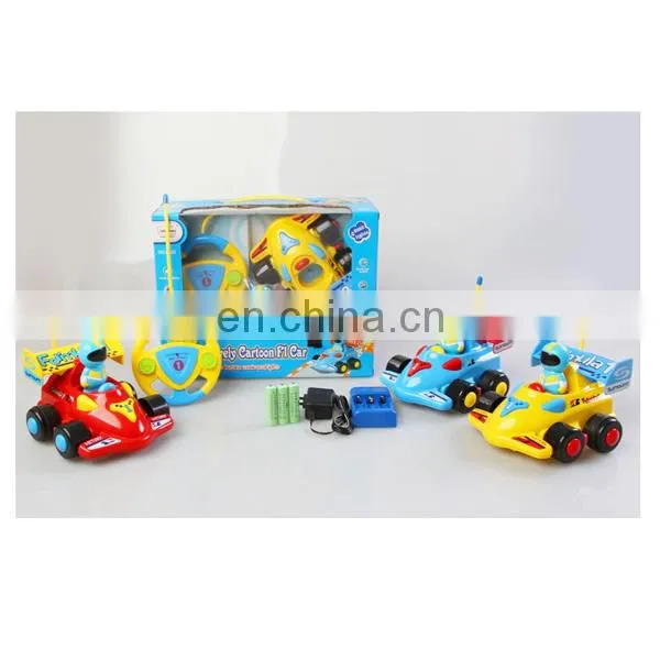 Plastic 2 CH Cartoon F1 Remote Control Car Toys for Sale photo-6